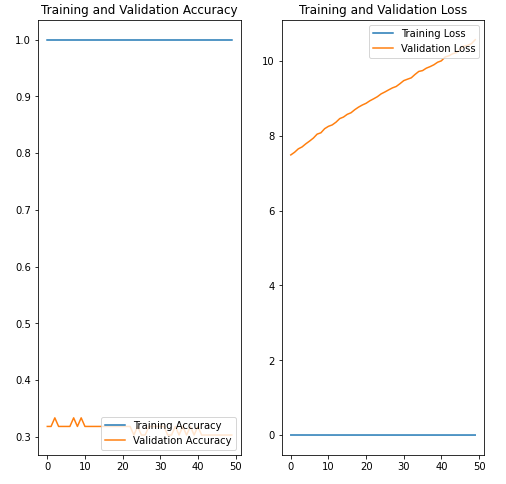 plot graph 50 epochs