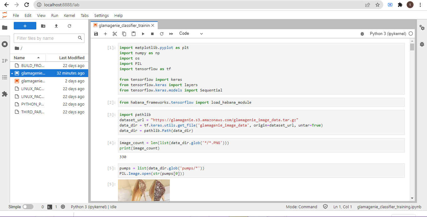 training environment